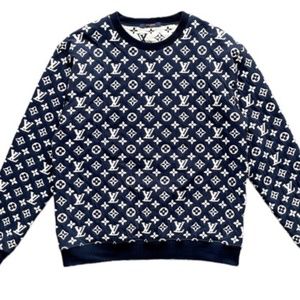Louis Vuitton Monogram Crew Neck Sweater